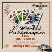 24. Preisschnapsen im Murtalerhof